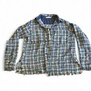 MNML Multicolor Plaid Shirt Jacket